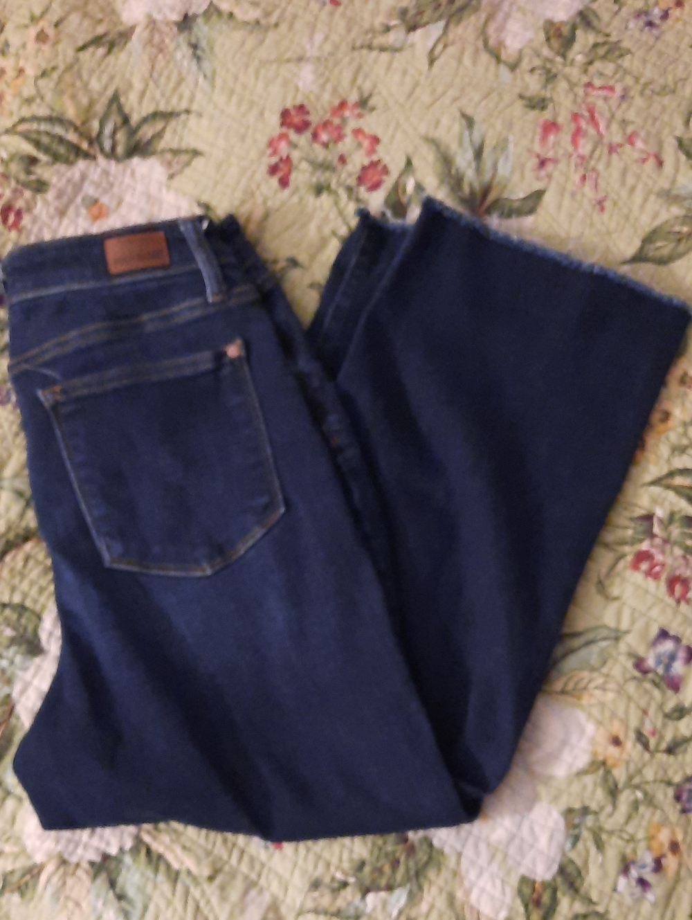 Judy Blue Size 11 Wide Leg Jeans